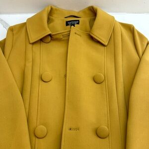 Pre Loved Top Shop Mustard Coat